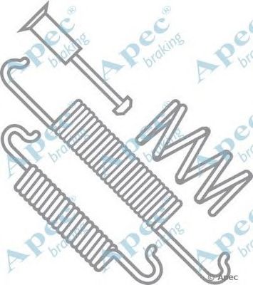 APEC BRAKING kit959 -  Комплектующие, тормозная колодка